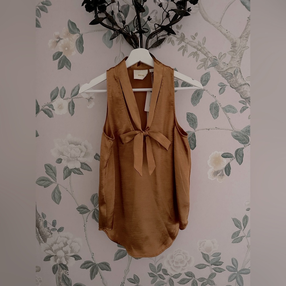 Anthropologie Mauve Top - new with tags